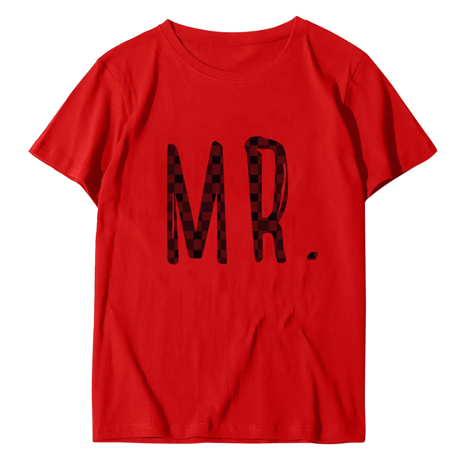 Red Leopard Print T-Shirt for Men Women Plus Size - Image 9