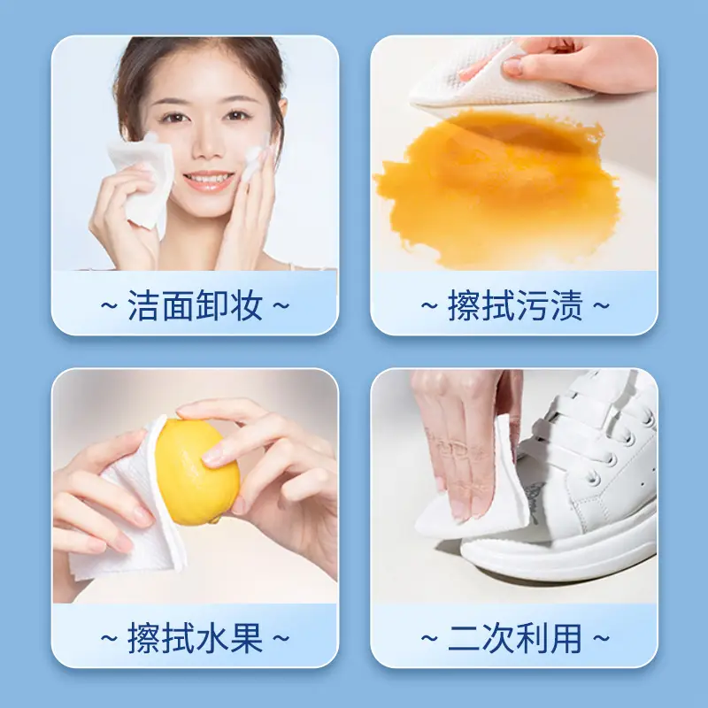 Extra Large Face Washcloth with Cotton Towel - Image 5