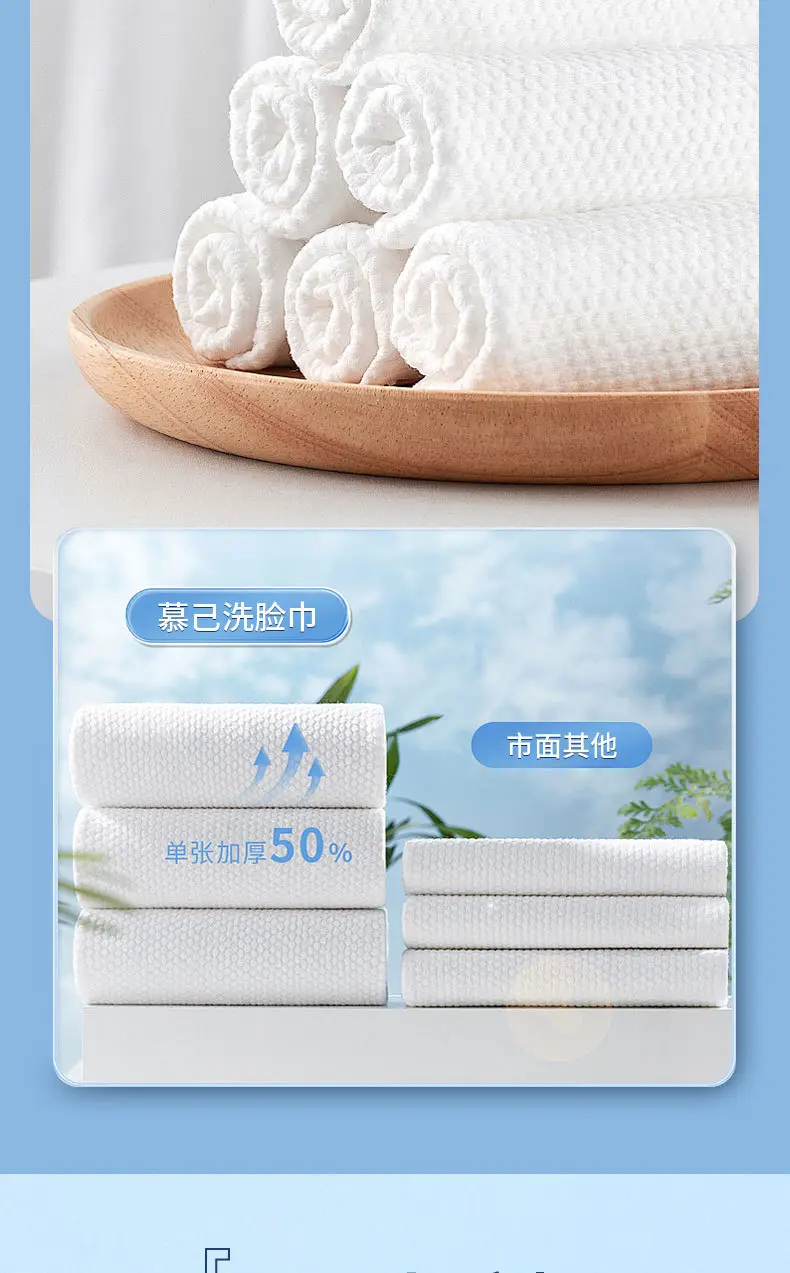 Extra Large Face Washcloth with Cotton Towel — feature 14