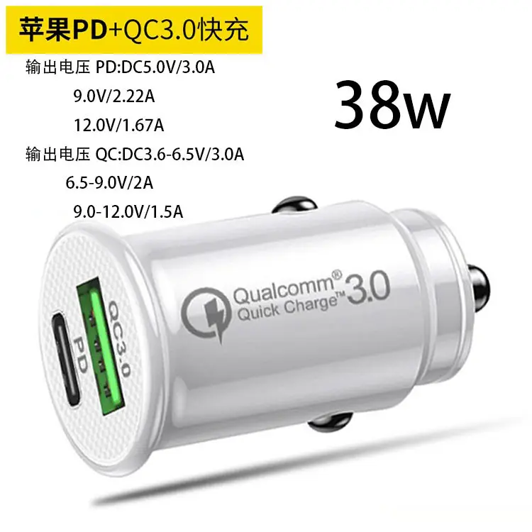 Super Fast Charging Car Charger Typec 12/24V - Image 4