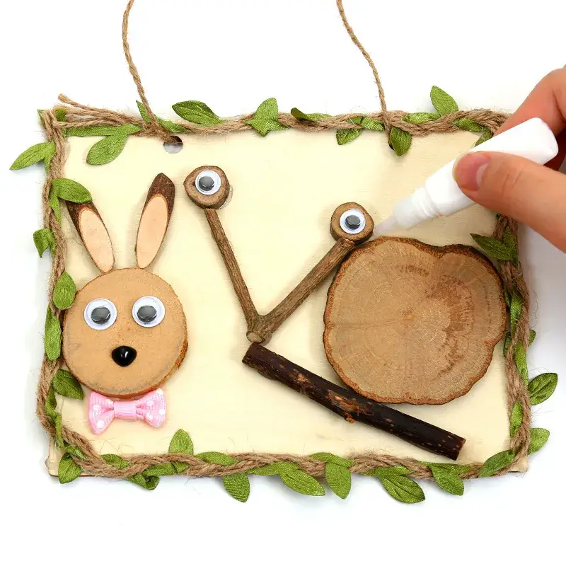 Kindergarten Wooden Branch Painting Set for Kids - Image 10