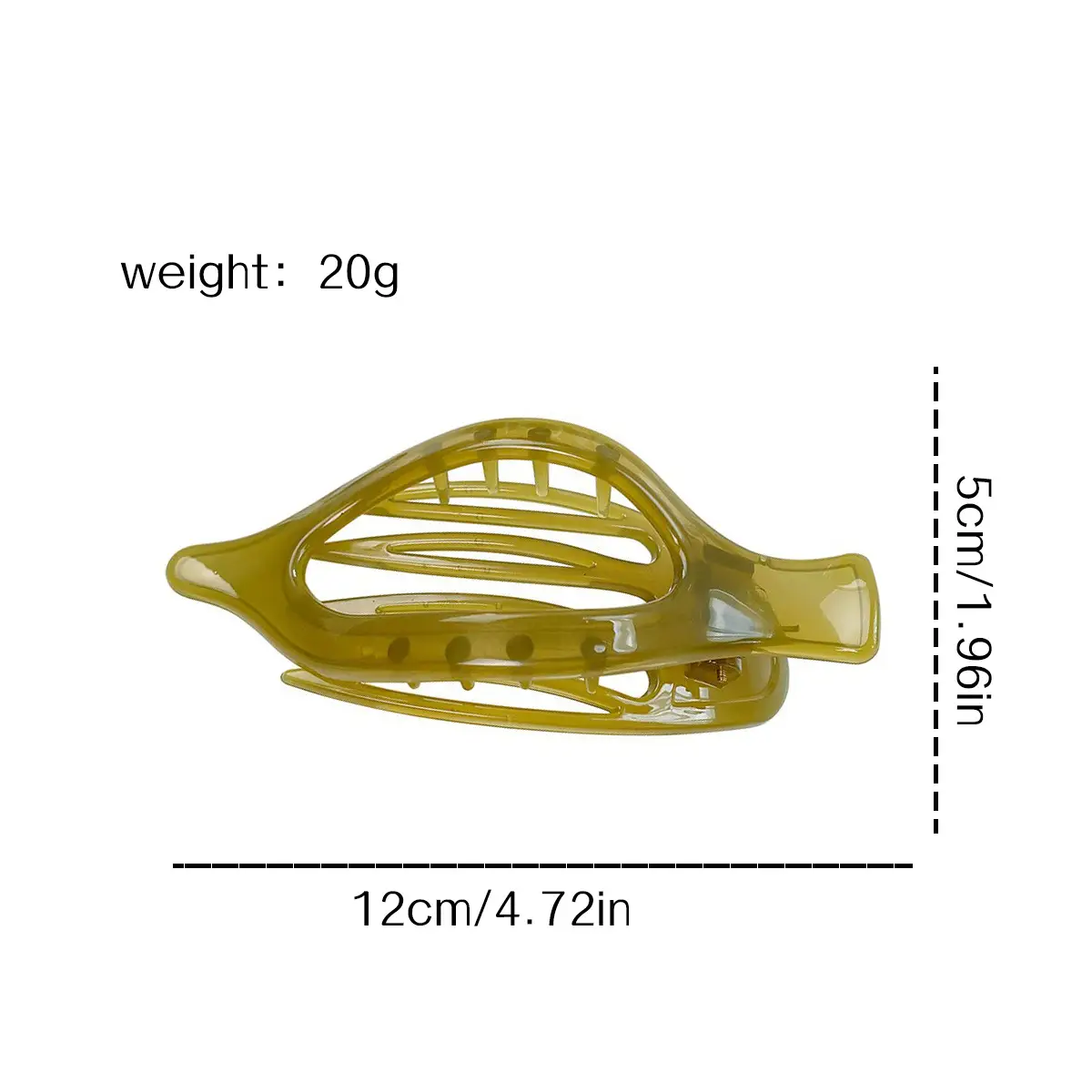 Korean Duckbill Hair Clip for Women Transparent Hot Sale - Image 8