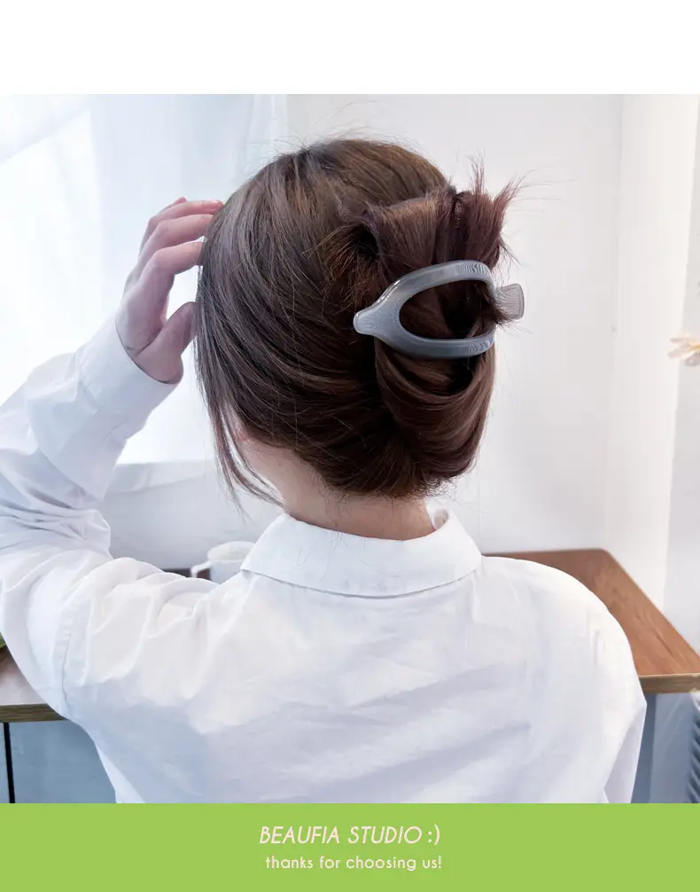 Korean Duckbill Hair Clip for Women Transparent Hot Sale — feature 10