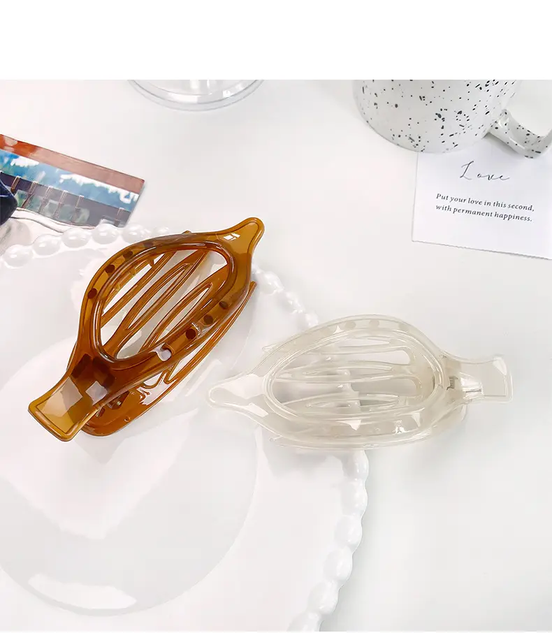 Korean Duckbill Hair Clip for Women Transparent Hot Sale — feature 7