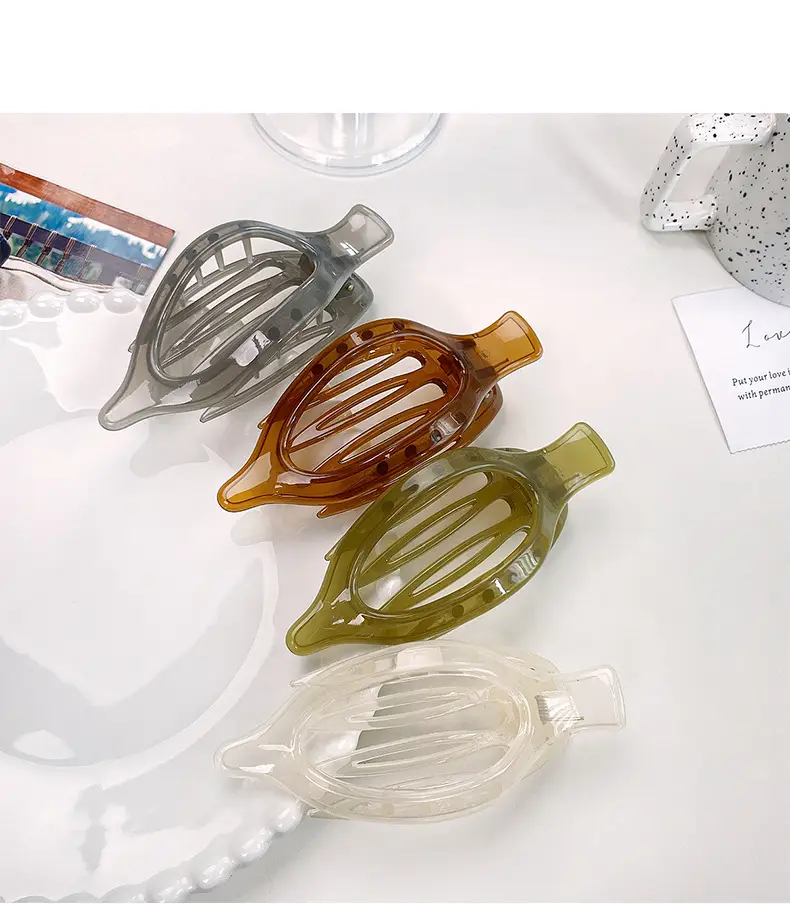 Korean Duckbill Hair Clip for Women Transparent Hot Sale — feature 8