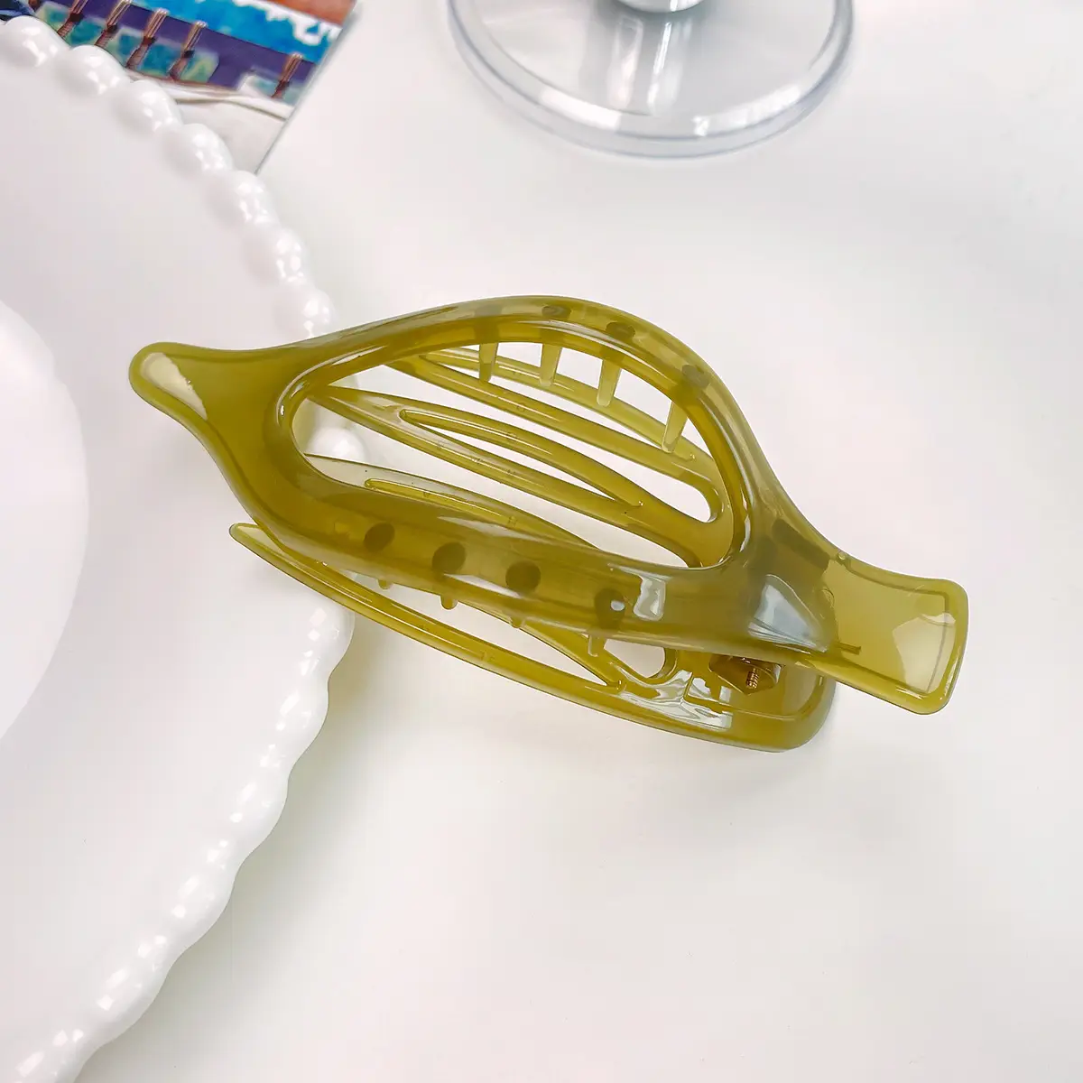Korean Duckbill Hair Clip for Women Transparent Hot Sale - Image 2