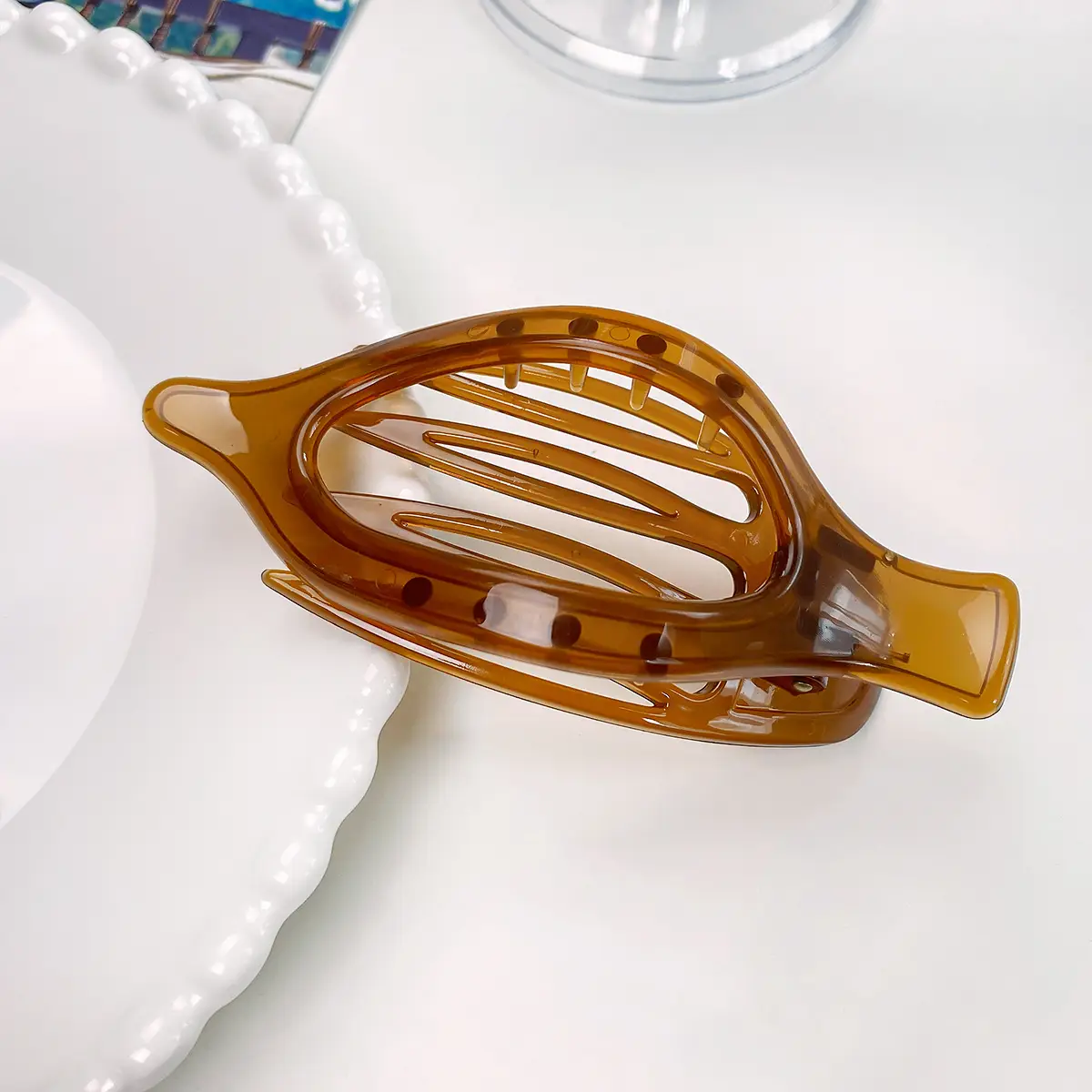 Korean Duckbill Hair Clip for Women Transparent Hot Sale - Image 3