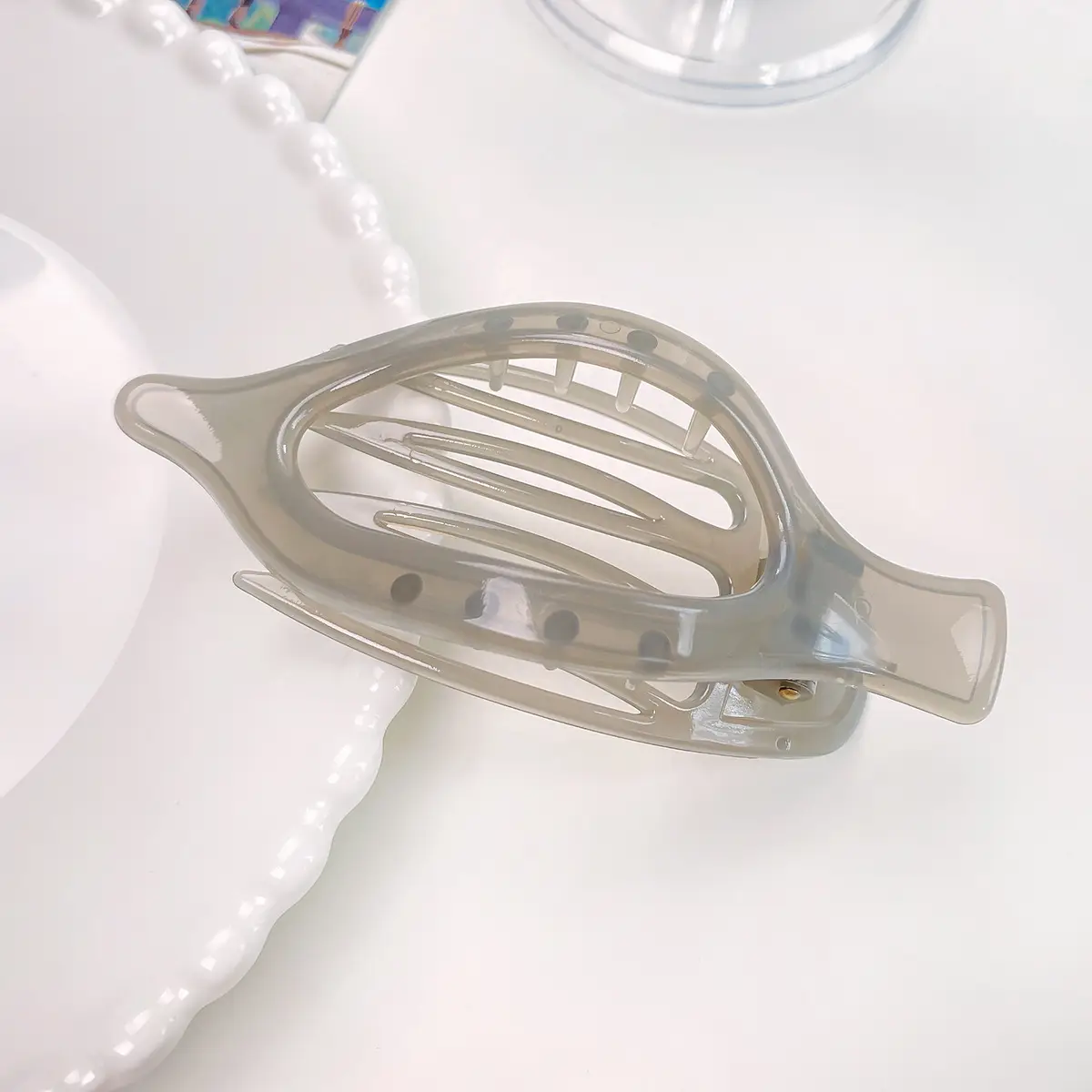 Korean Duckbill Hair Clip for Women Transparent Hot Sale - Image 4