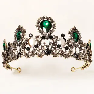 Alloy Bridal Crown with Colorful Rhinestones — feature 11