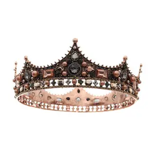 Alloy Bridal Crown with Colorful Rhinestones — feature 15