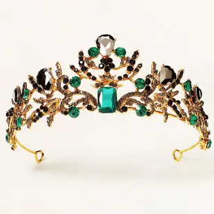Alloy Bridal Crown with Colorful Rhinestones — feature 8