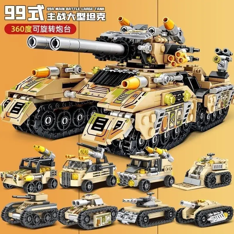 Lego Military Aircraft Carrier Destroyer Toy Set - Image 5