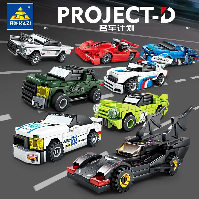 Kaizhi 6100 Car Building Blocks for Boys - Image 4
