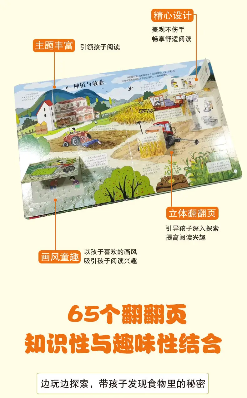 Children's 3D Body Flip Book "Find It" 64 Pages — feature 4