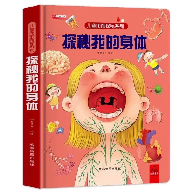 Children's 3D Body Flip Book "Find It" 64 Pages - Image 2