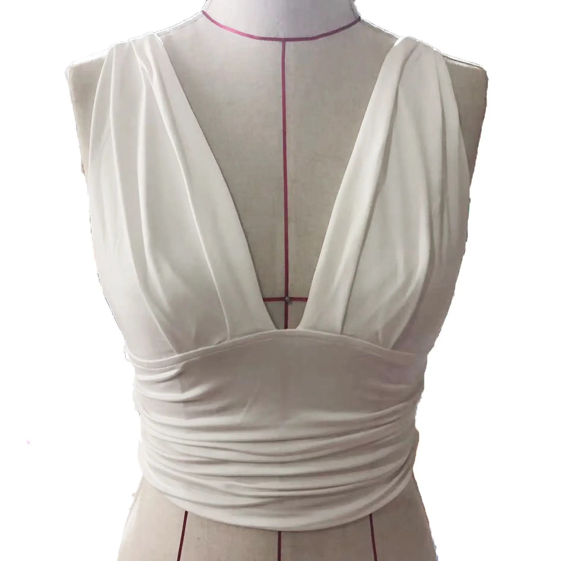 Cross-Border V Neck Sleeveless Vest for Women