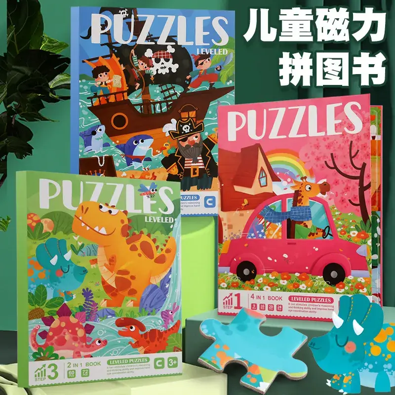Magnetic Puzzle 3-6Yrs Kids Educational Toy - Image 24