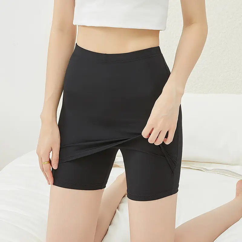 Women White Triangle Compartment Safety Pants - Image 4