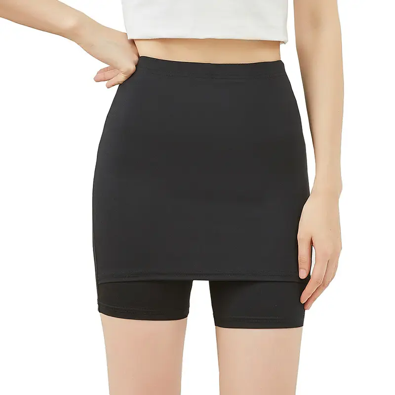 Women White Triangle Compartment Safety Pants - Image 6