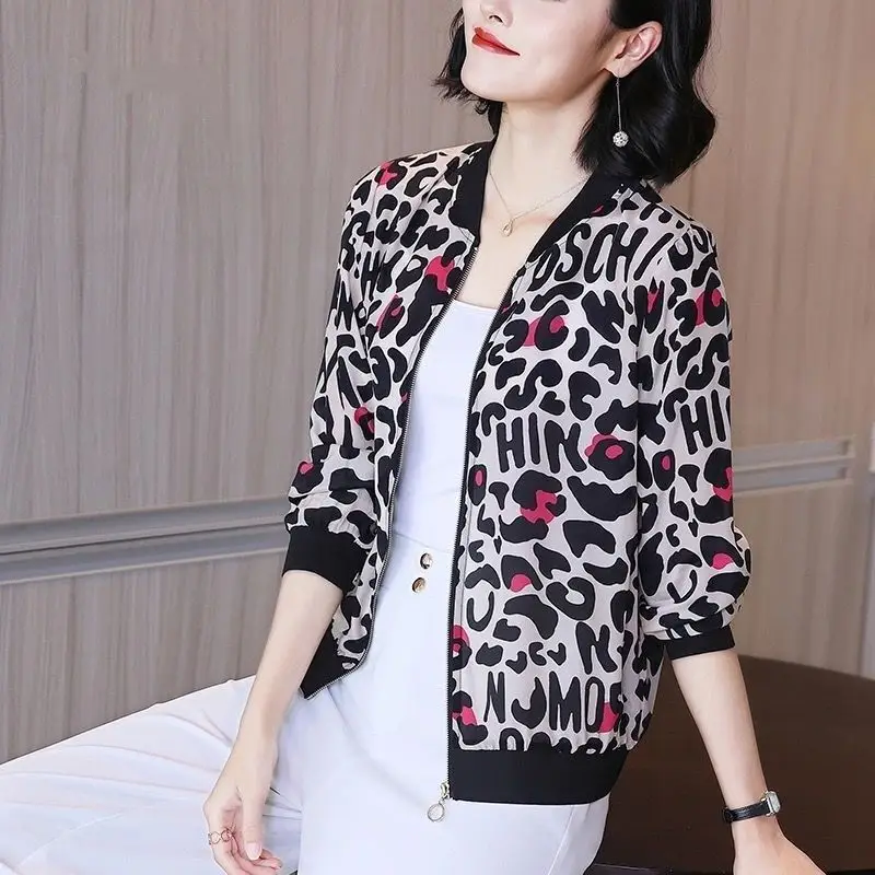 Women Printed Chiffon Jacket Sun Protective 2025 - Image 10