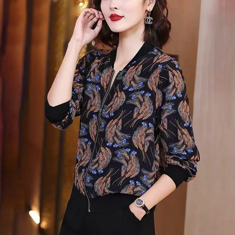 Women Printed Chiffon Jacket Sun Protective 2025 - Image 13