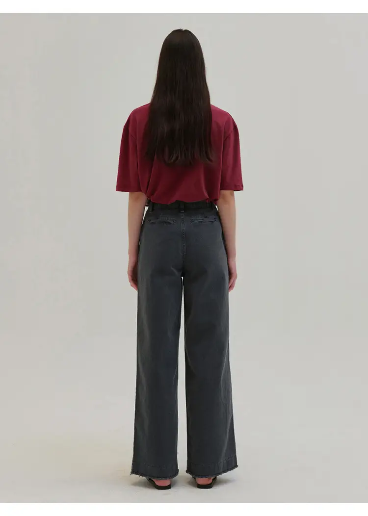 Women Maroon Short Sleeve T-Shirt Basic Style — feature 17