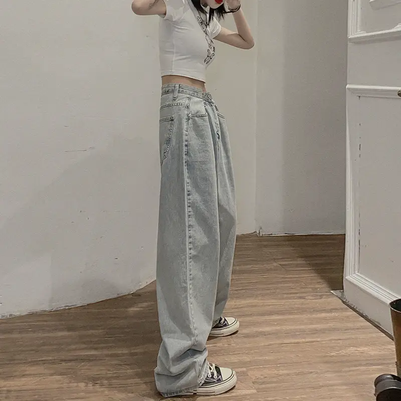 Women's Adjustable High Waist Denim Jeans 2022 - Image 7