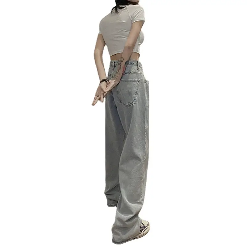 Women's Adjustable High Waist Denim Jeans 2022 - Image 8