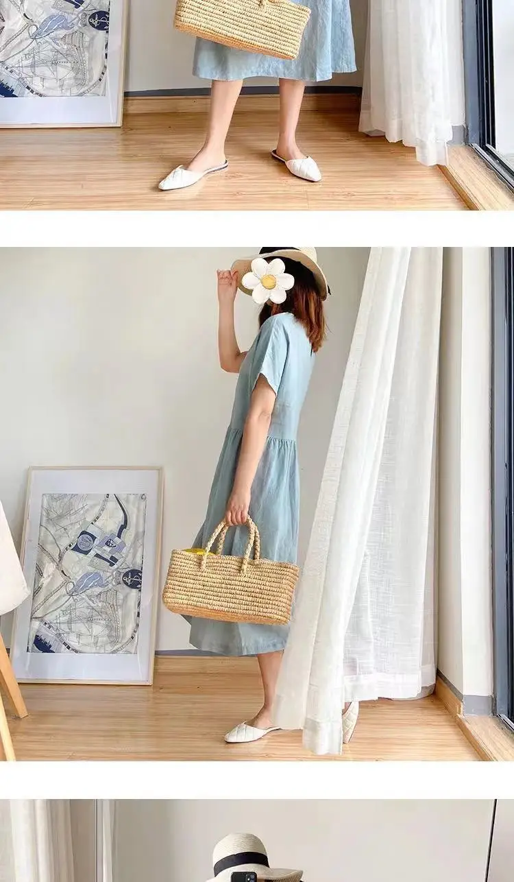 Women Cotton Loose Skirt Dress Summer 2022 Large — feature 16