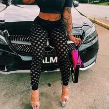 Women's Black Glitter Cutout T-Shirt Top with Shorts Set — feature 26
