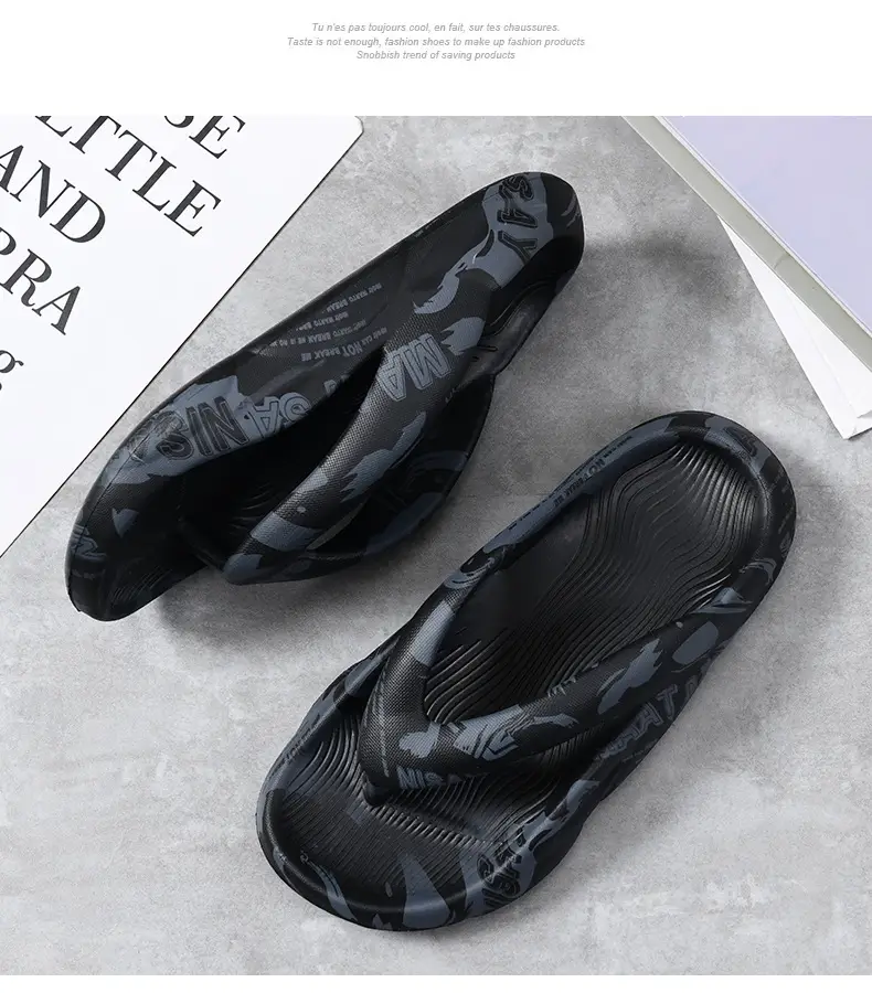 Men's White EVA Slip-On Flip Flops Summer — feature 16