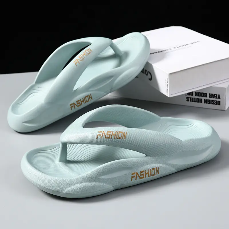 Men's White EVA Slip-On Flip Flops Summer