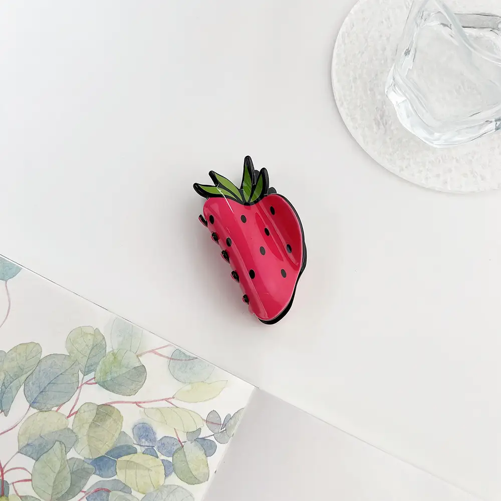 Cute Fruit & Vegetable Hairpin Clip for Girls - Image 3