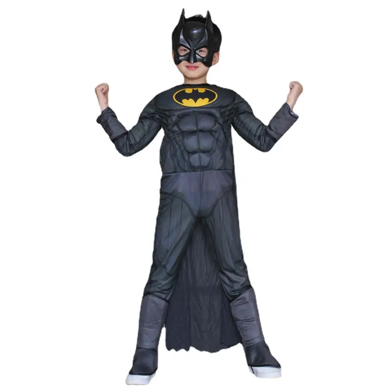COSPLAY Anime Costume Kids Batman Costume Halloween Baman COSPLAY Costume Hero Costume