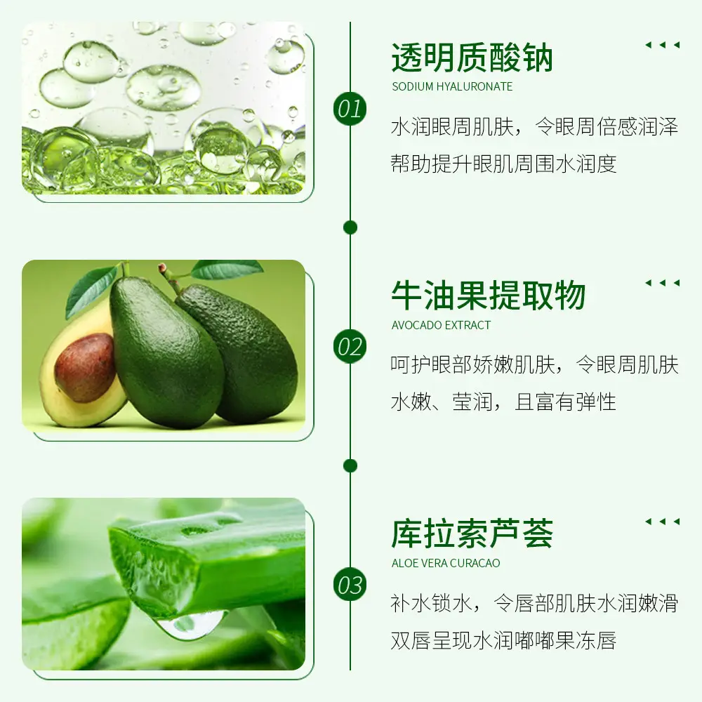Boquanya Elastic Moisturizing Eye Lip Mask - Image 7