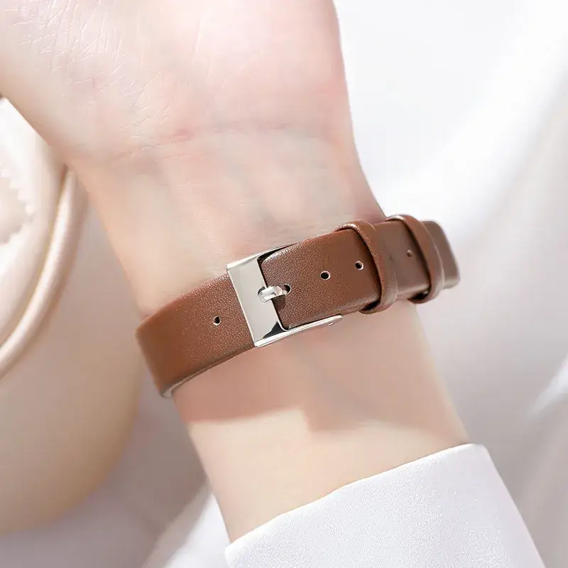 Goldie Fashion Square Watch with Black Strap - Image 9