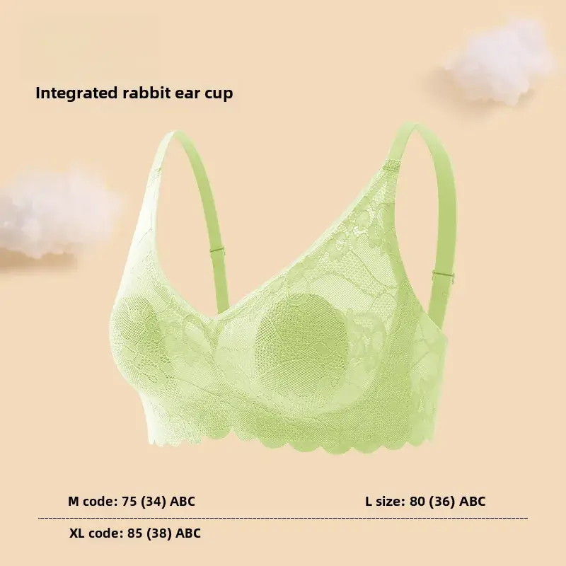 Wankang Lace-Free Underwear One Piece Anti-Mite Bra - Image 3