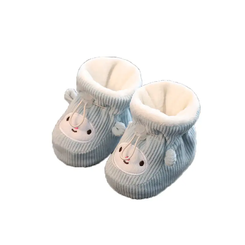 Baby Shoes Winter Velvet Soft Cotton 0-3mo 6-12mo