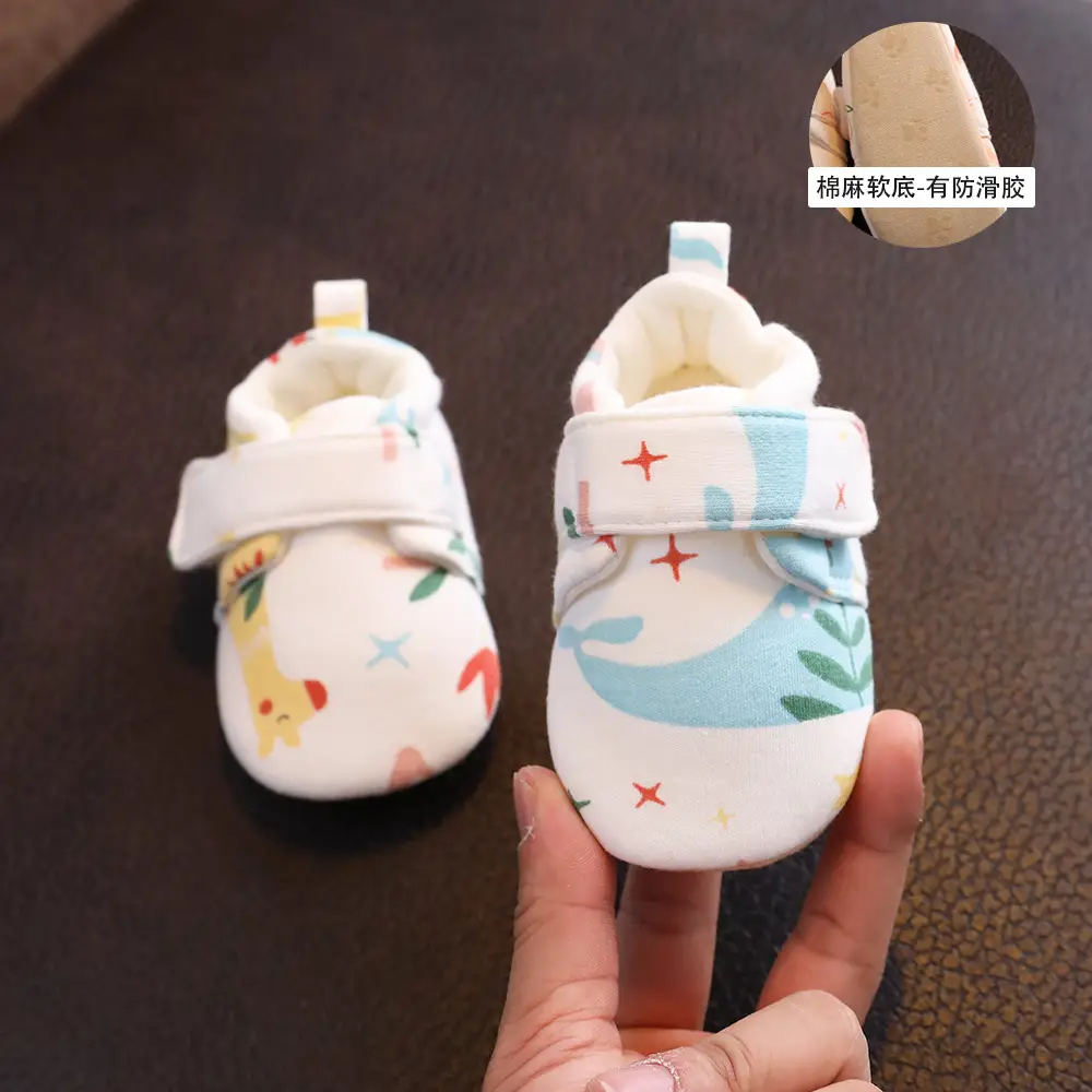 Newborn Baby Shoes Soft Bottom Anti-Drop 1 Year Old