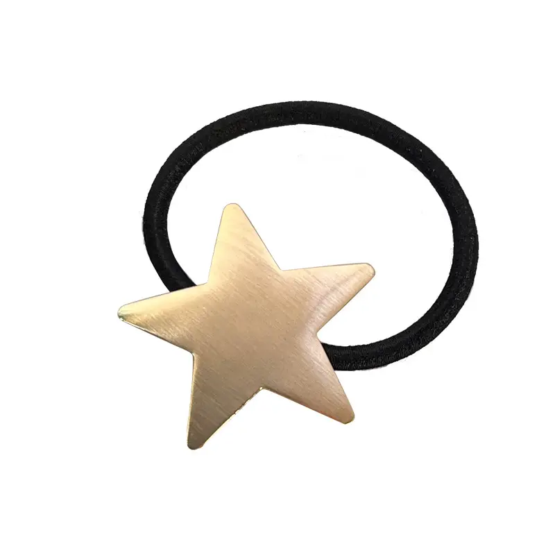 Five-Pointed Star Hair Band for Women with Gold & Silver Finish - Image 7