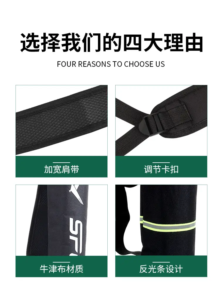 Single-Shoulder Quiver for Archery Beginners, Simple Backpack-Style Quiver Made of Oxford Cloth, Portable Quiver for Outdoor Archery