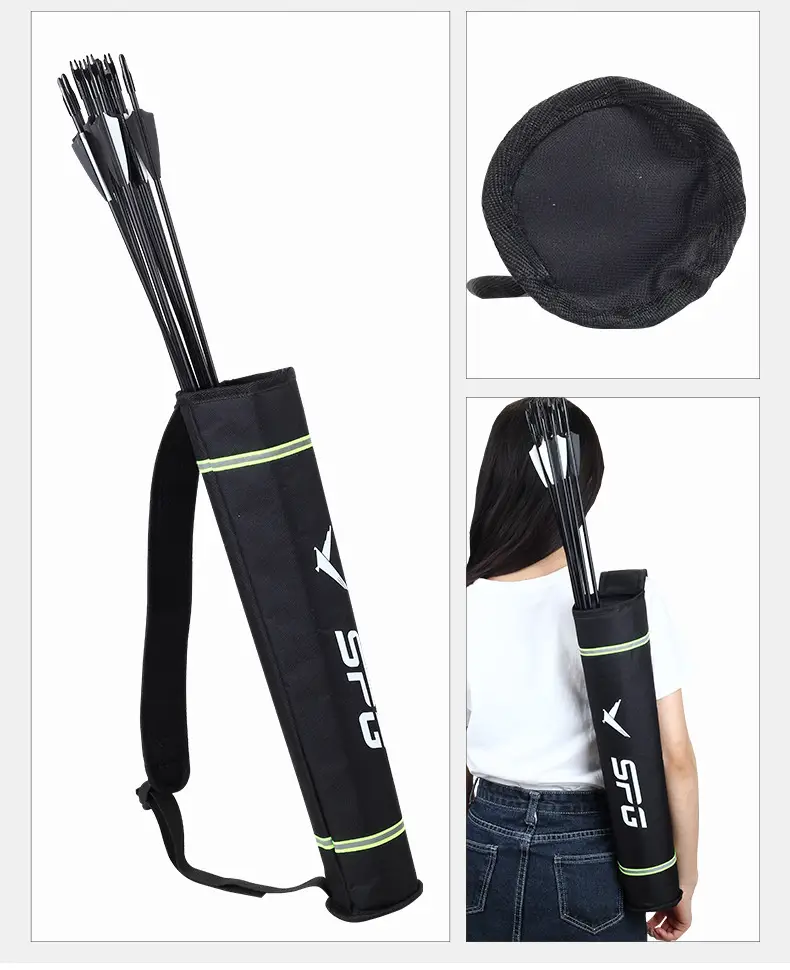 Single-Shoulder Quiver for Archery Beginners, Simple Backpack-Style Quiver Made of Oxford Cloth, Portable Quiver for Outdoor Archery — feature 12