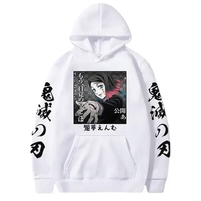 Pink Cross-border Fleece Hoodie for Men with Anime Print
