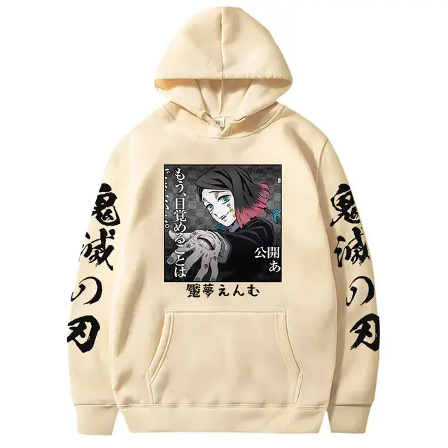 Pink Cross-border Fleece Hoodie for Men with Anime Print