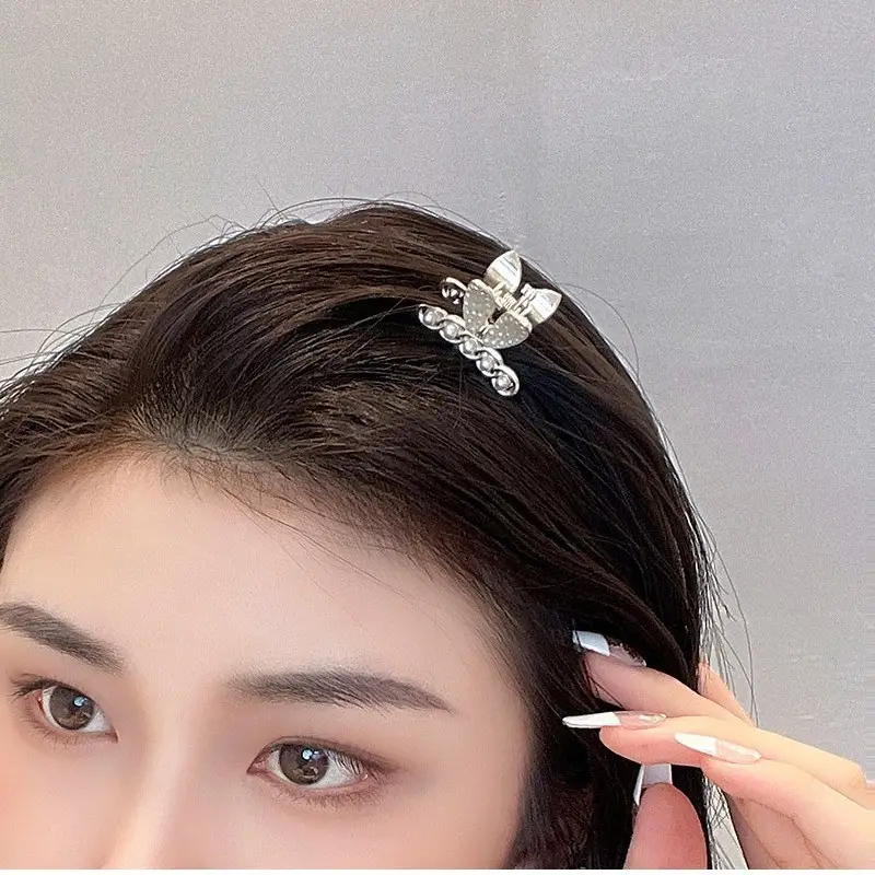 Mini Pearl & Crystal Hairpins for Girls - Image 10