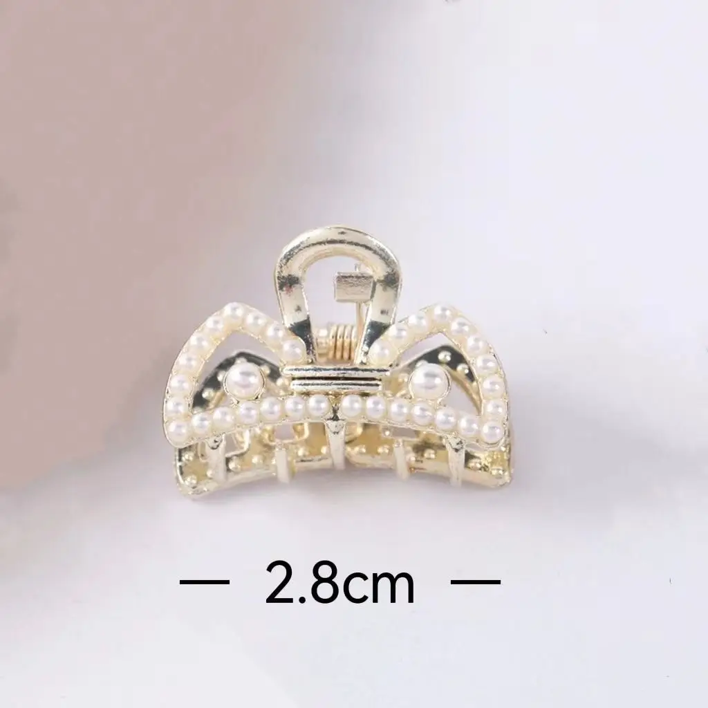 Mini Pearl & Crystal Hairpins for Girls - Image 8