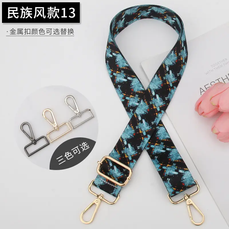 Adjustable Ethnic Bag Strap for Women