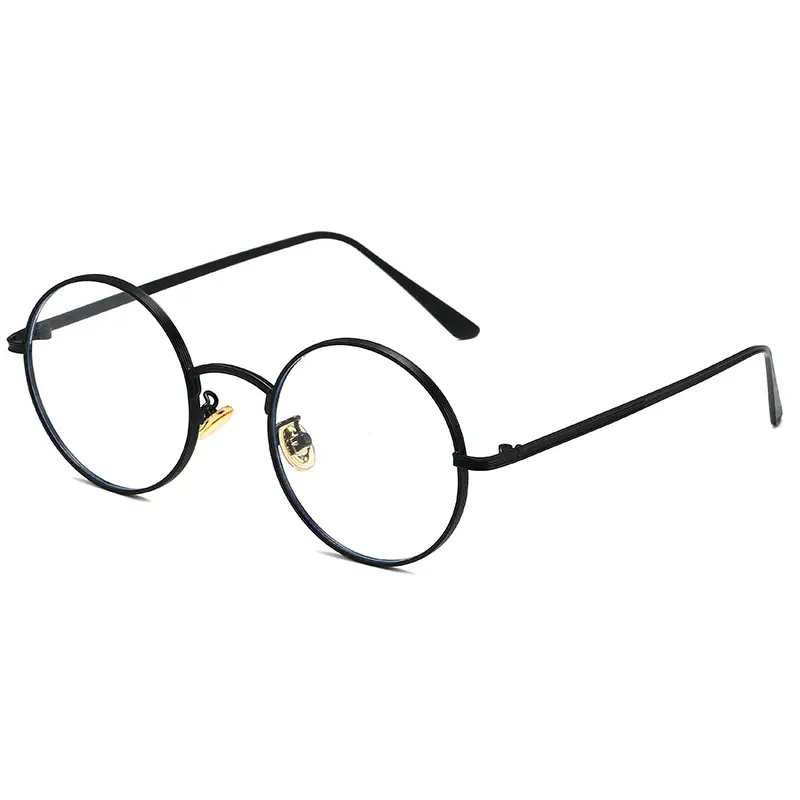 Men's Round Gold Frame Sunglasses 2023 - Image 10