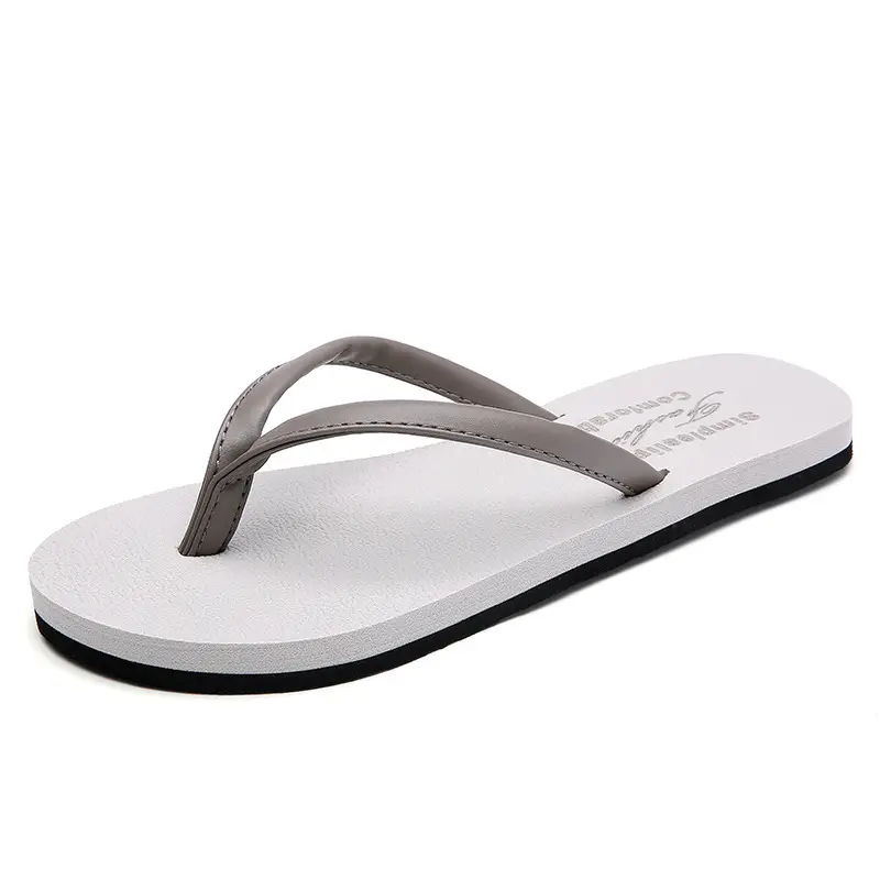 Women Grey 2025 Flip Flops Summer