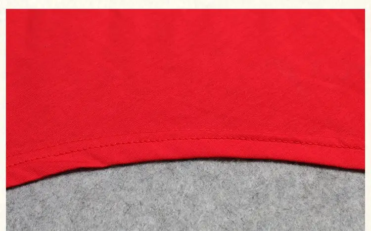 Women Long Sleeve Embroidered T-Shirt Red Mid-Length Ethnic — feature 18